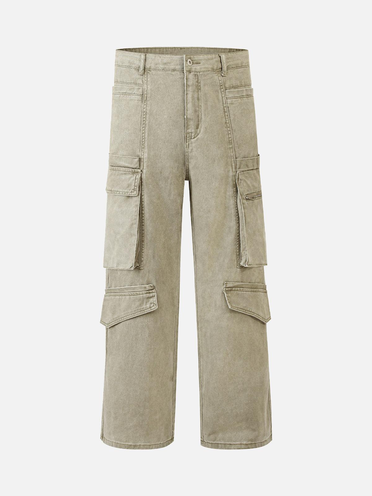 TALISHKO Cotton Multi Pocket Cargo Pants