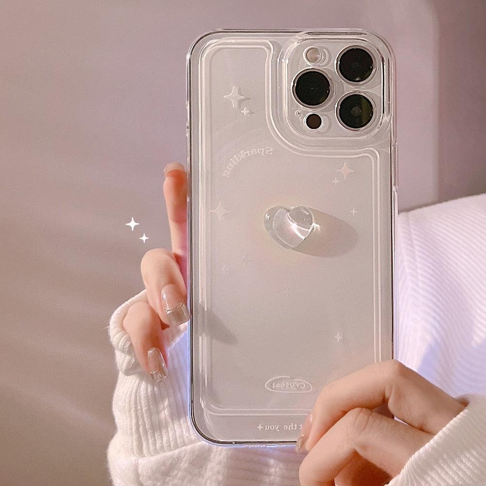 TALISHKO 3D Heart iPhone Case
