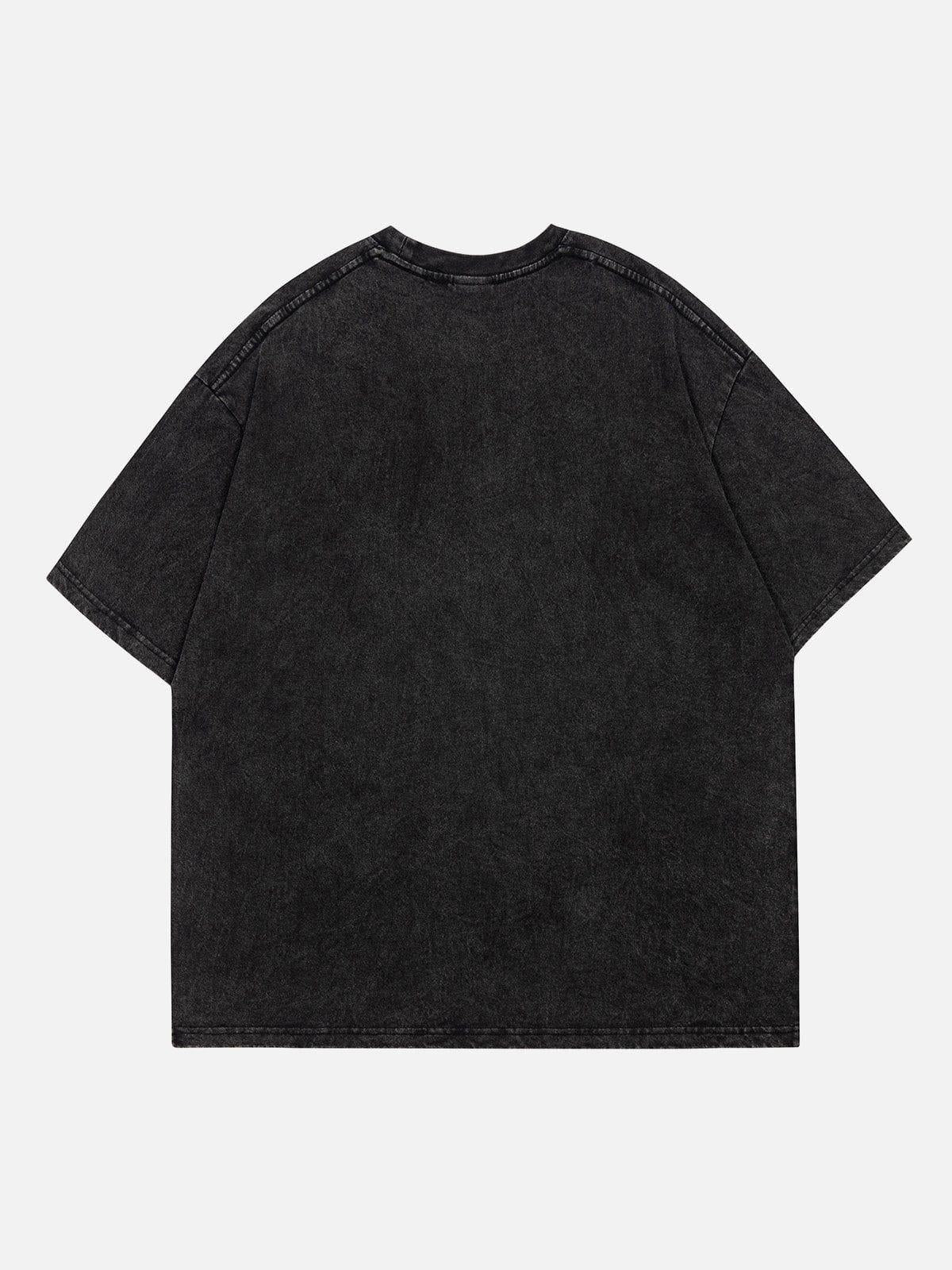 TALISHKO Letter Ripple Print Tee