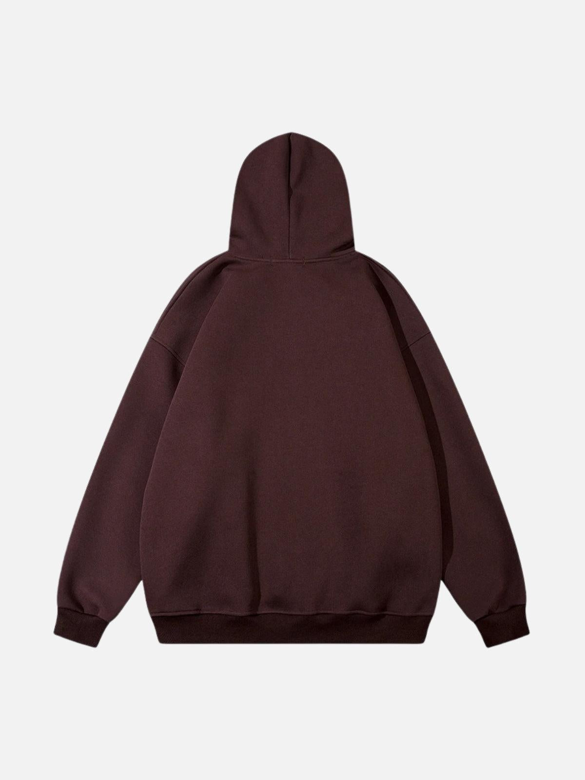 TALISHKO Funny Cartoon Graphic Hoodie