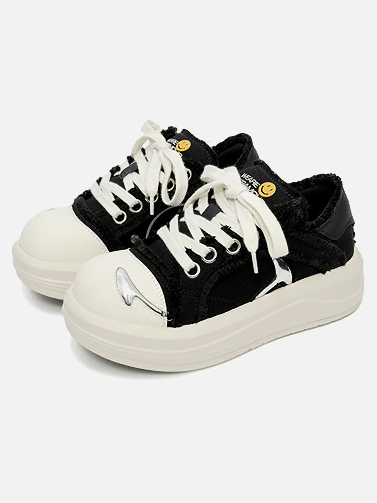 TALISHKO Street Deconstructed Split Whisker Sneakers