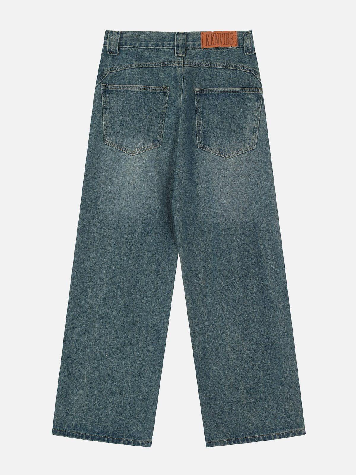 TALISHKO Vintage Folded Jeans