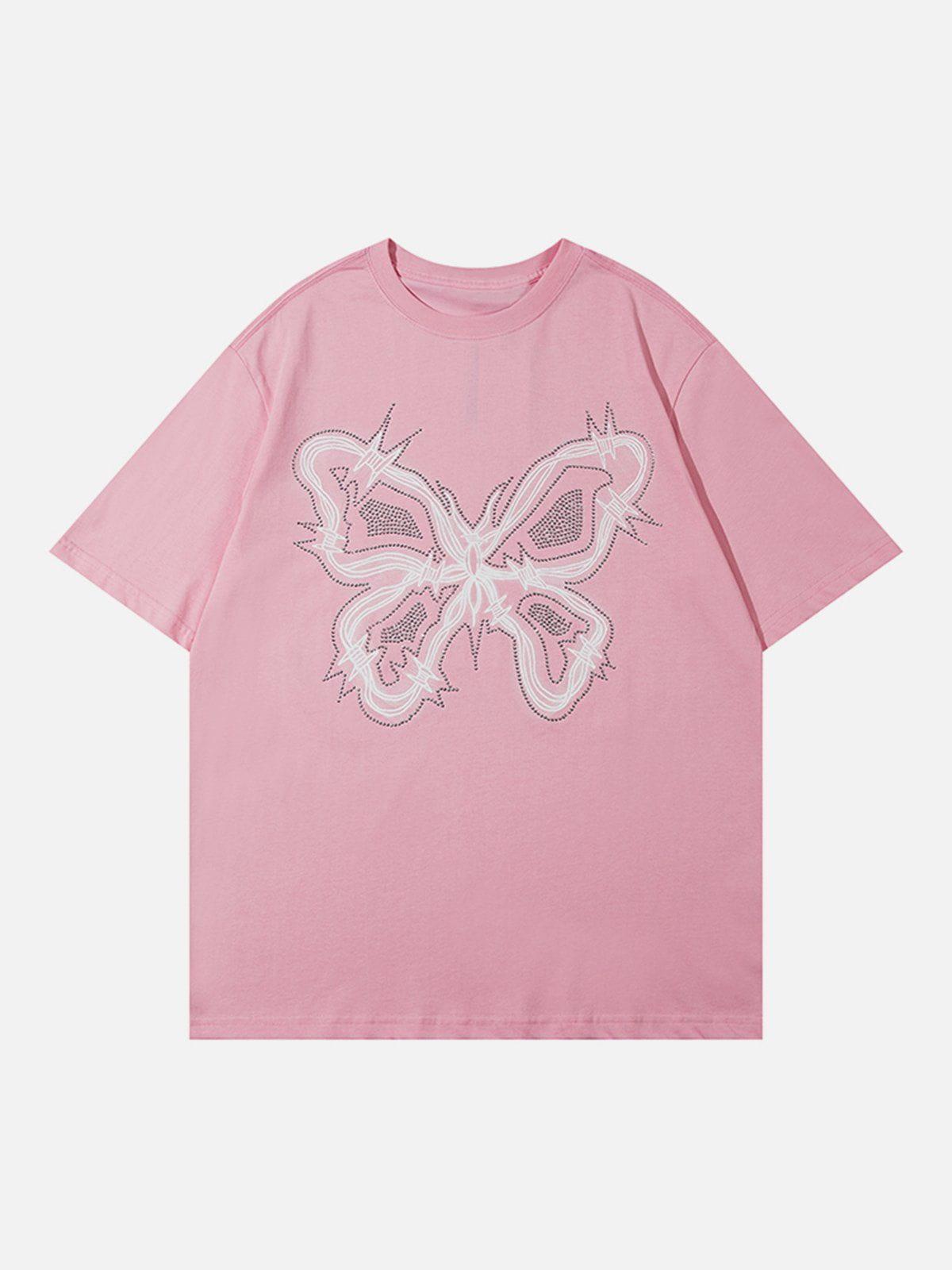 TALISHKO Butterfly Print Tee