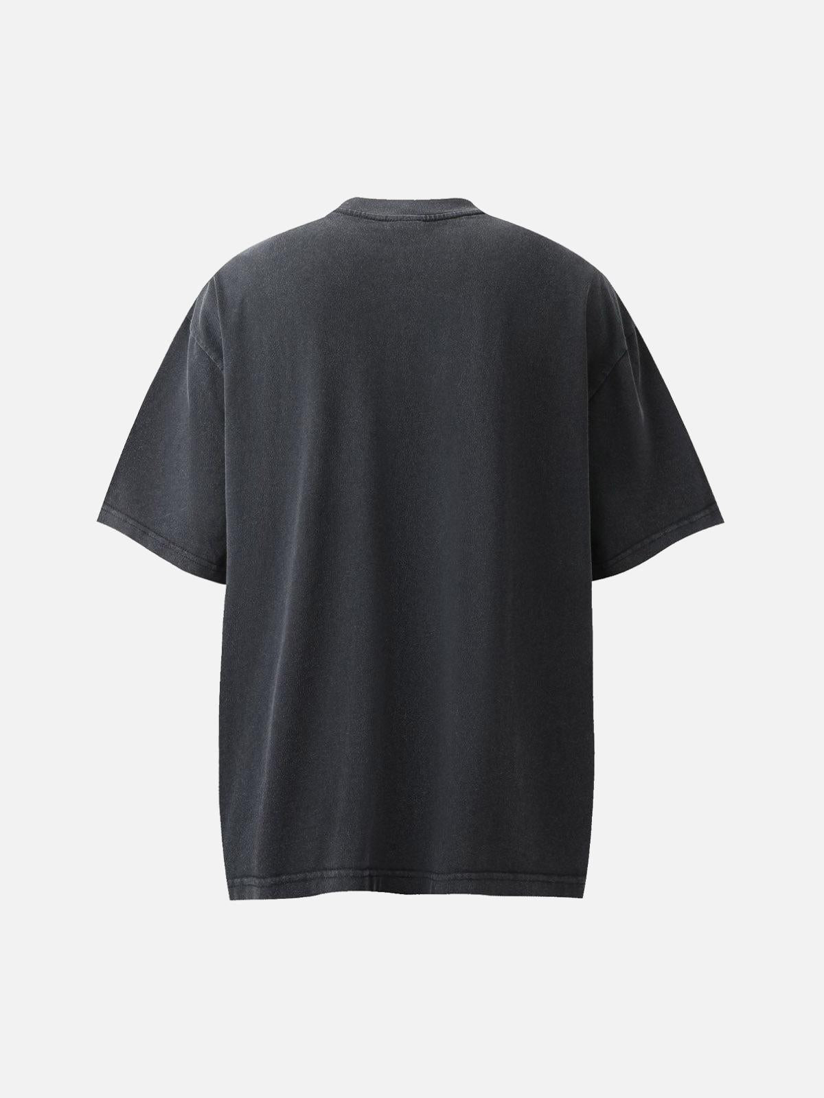 TALISHKO Fireball Graphic Oversized T-Shirt