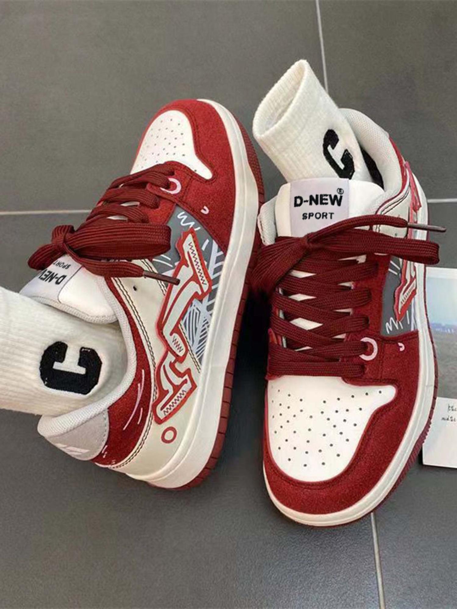 TALISHKO Hip-Hop Graffiti Board Shoes For Couples