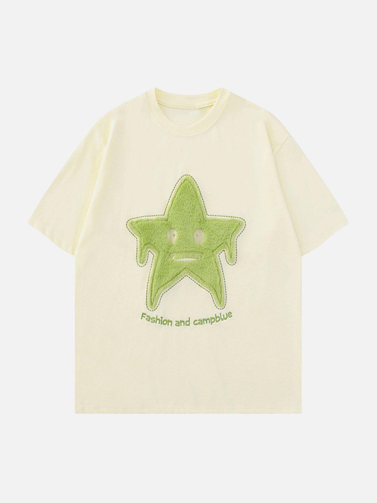 TALISHKO Star Embroidery Tee