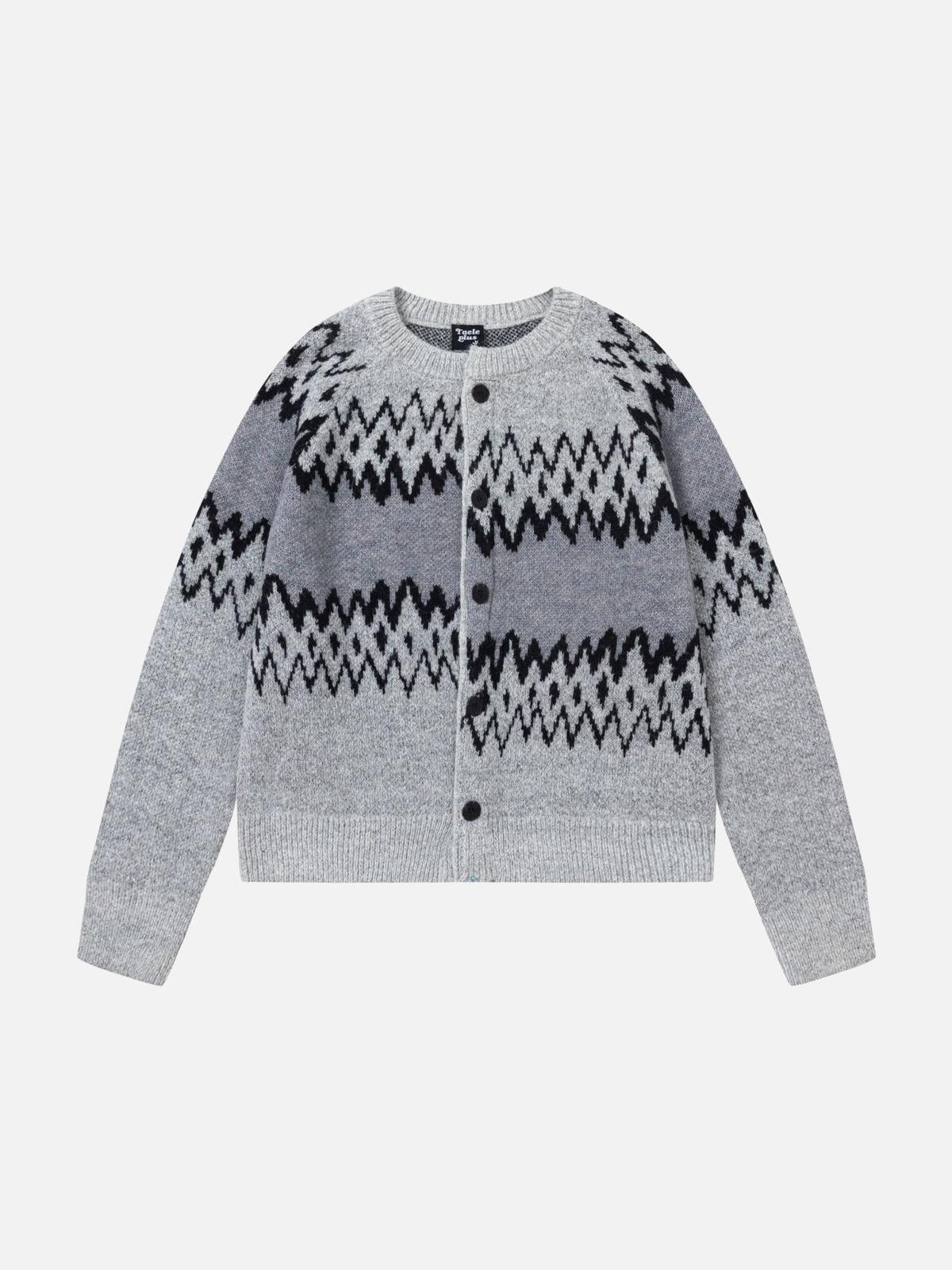 TALISHKO Vintage Color of Flowers Sweater