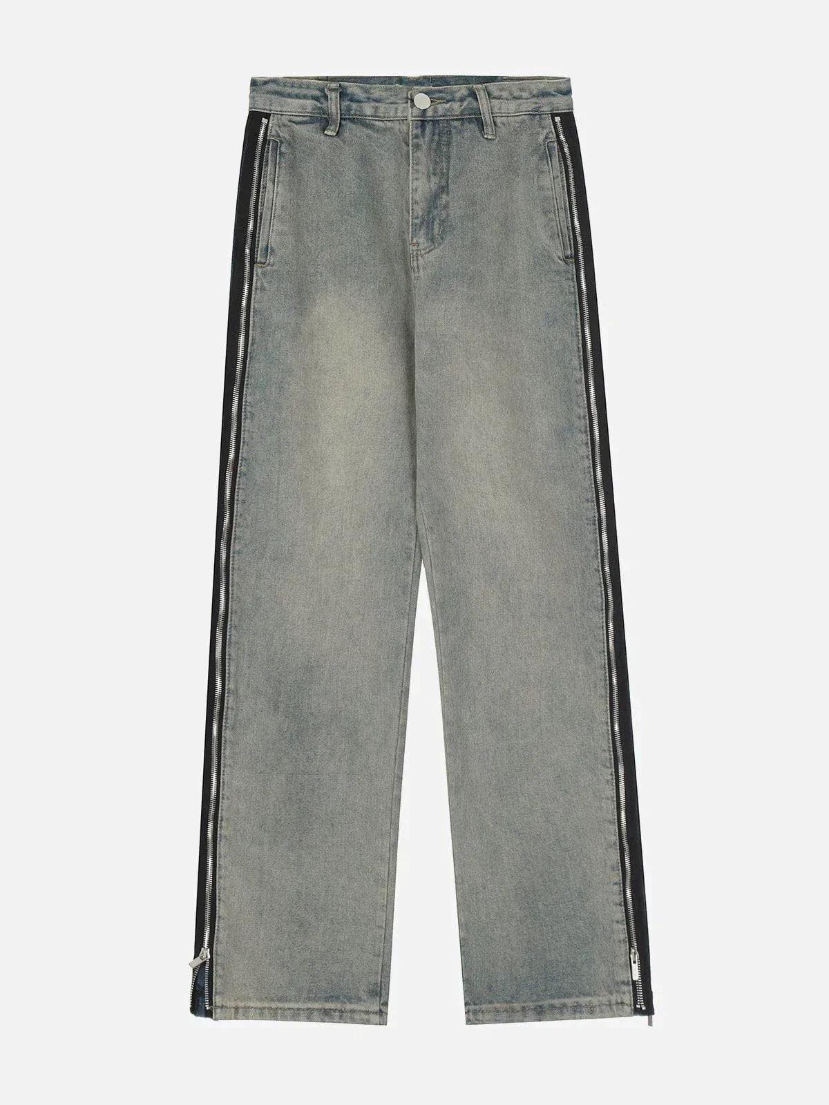 TALISHKO Side ZIP UP Jeans