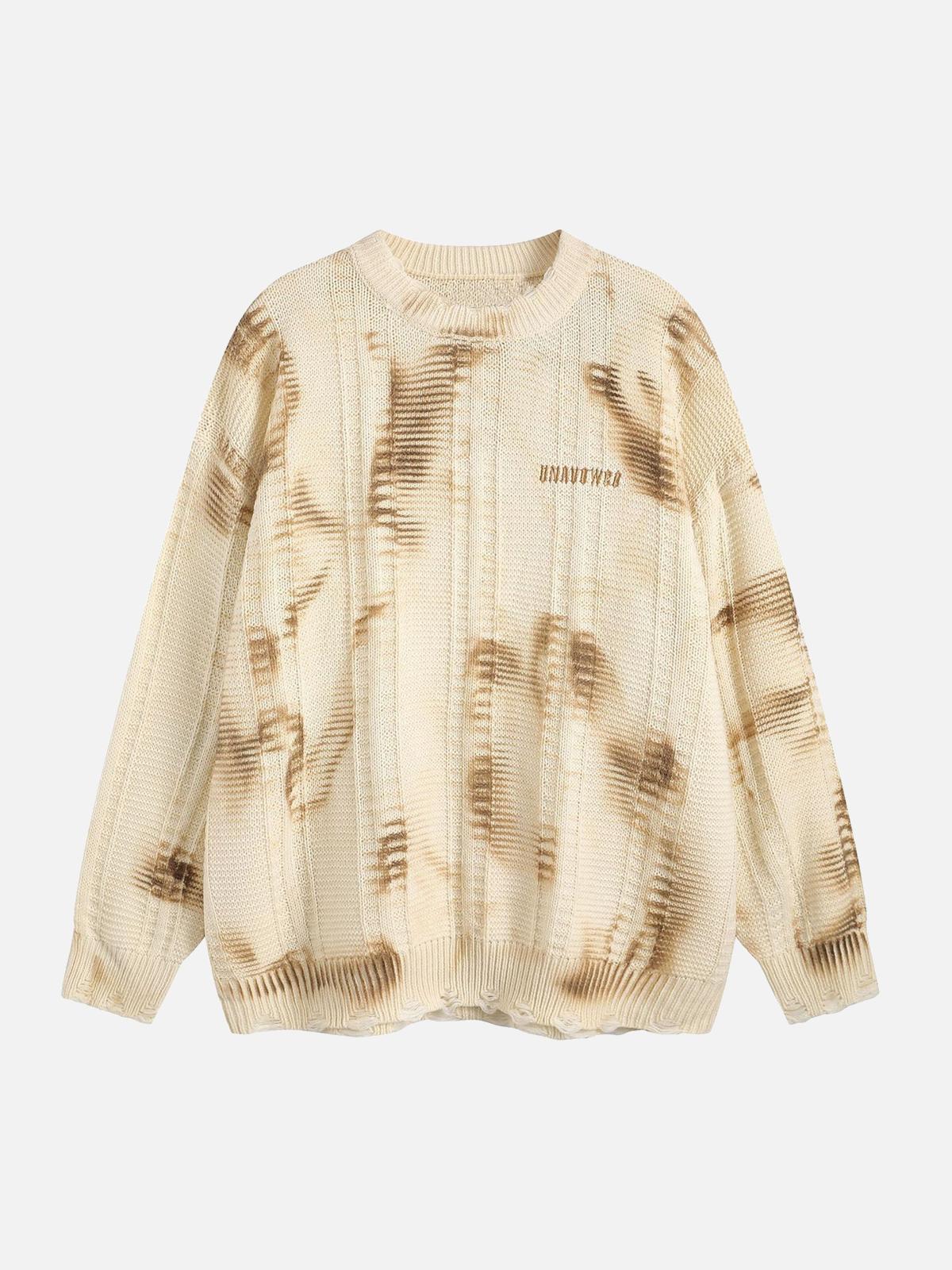 TALISHKO Tie-Dye Wasteland Style Sweater