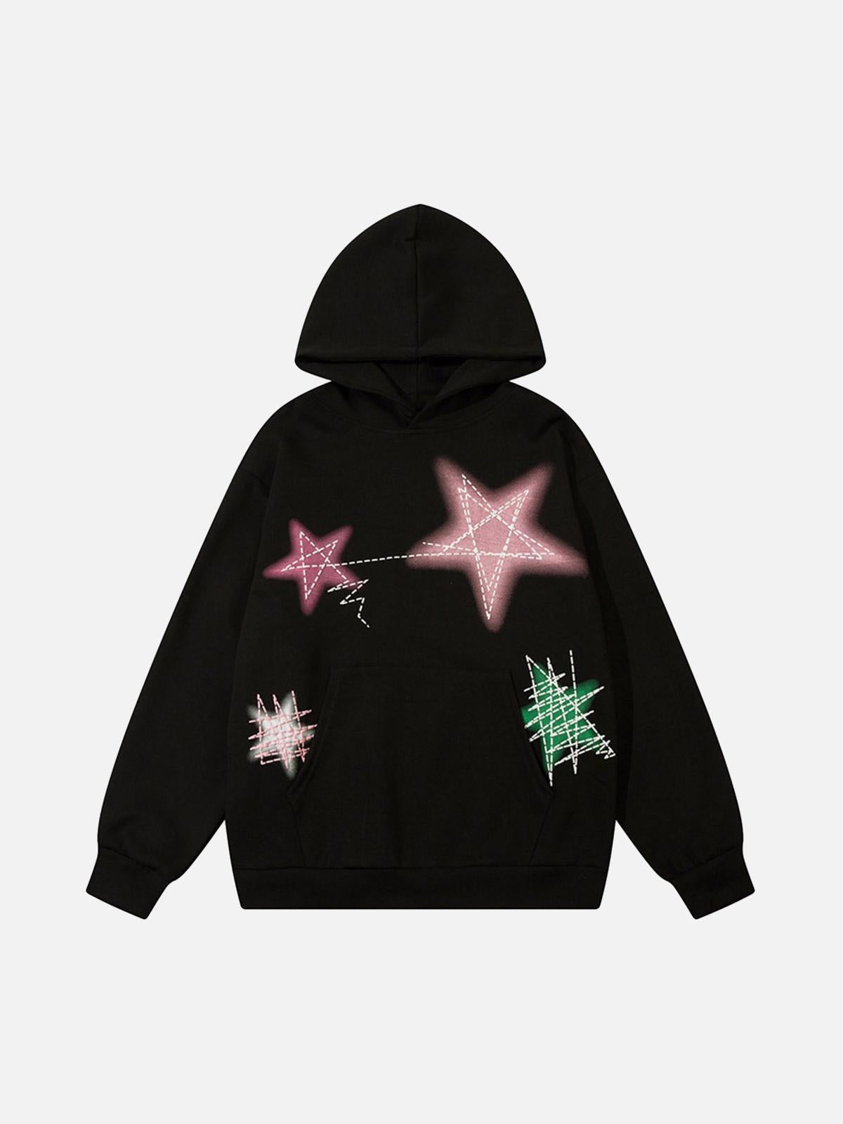 TALISHKO Graffiti Star Hoodie