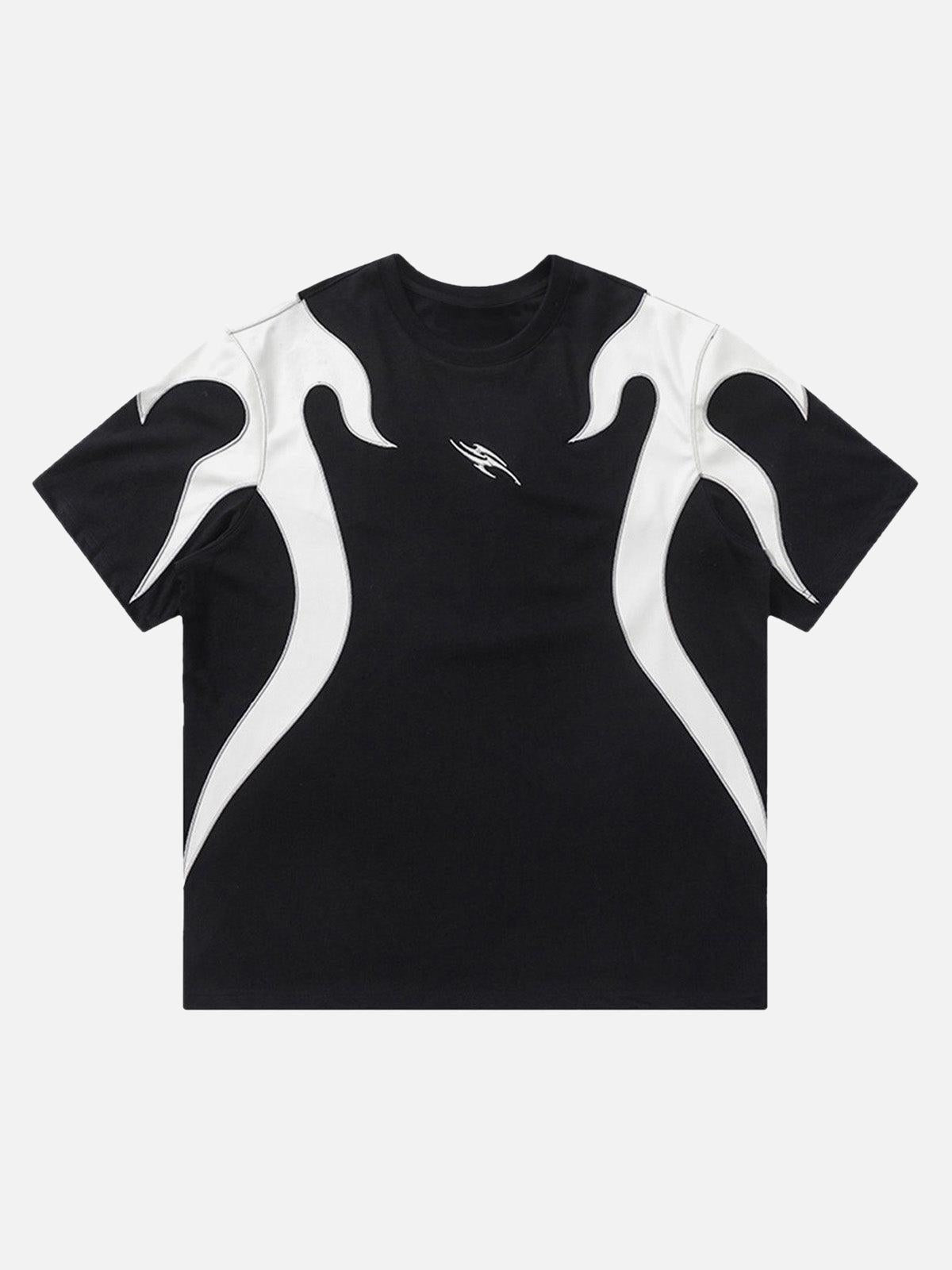 TALISHKO Patchwork Totem T-Shirt