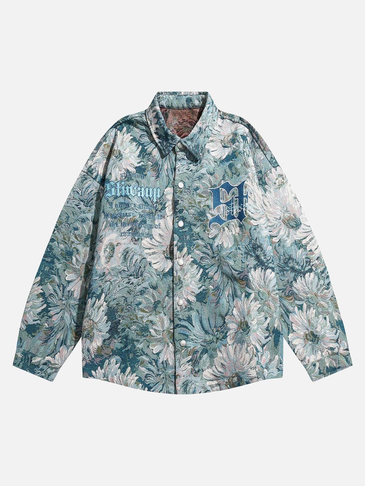 TALISHKO High Street Jacquard Embroidery Design Jacket