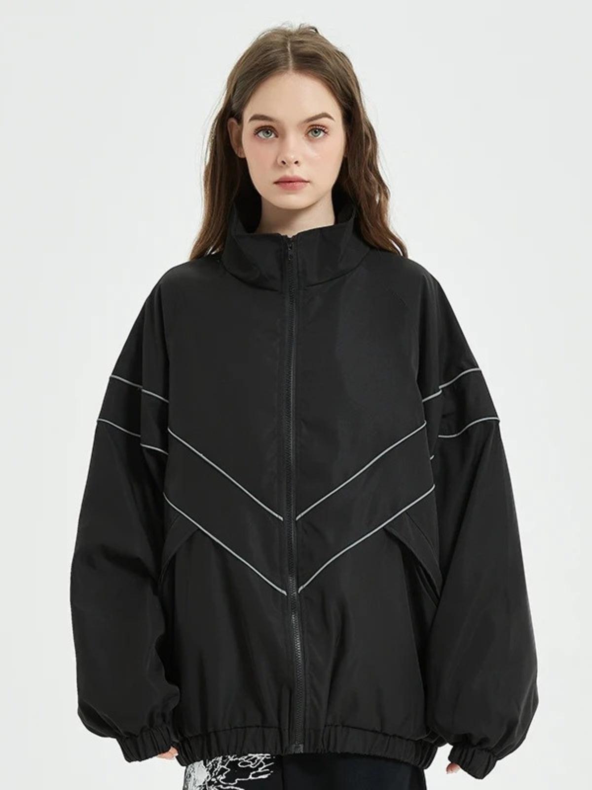 TALISHKO Reflective Striped Jacket
