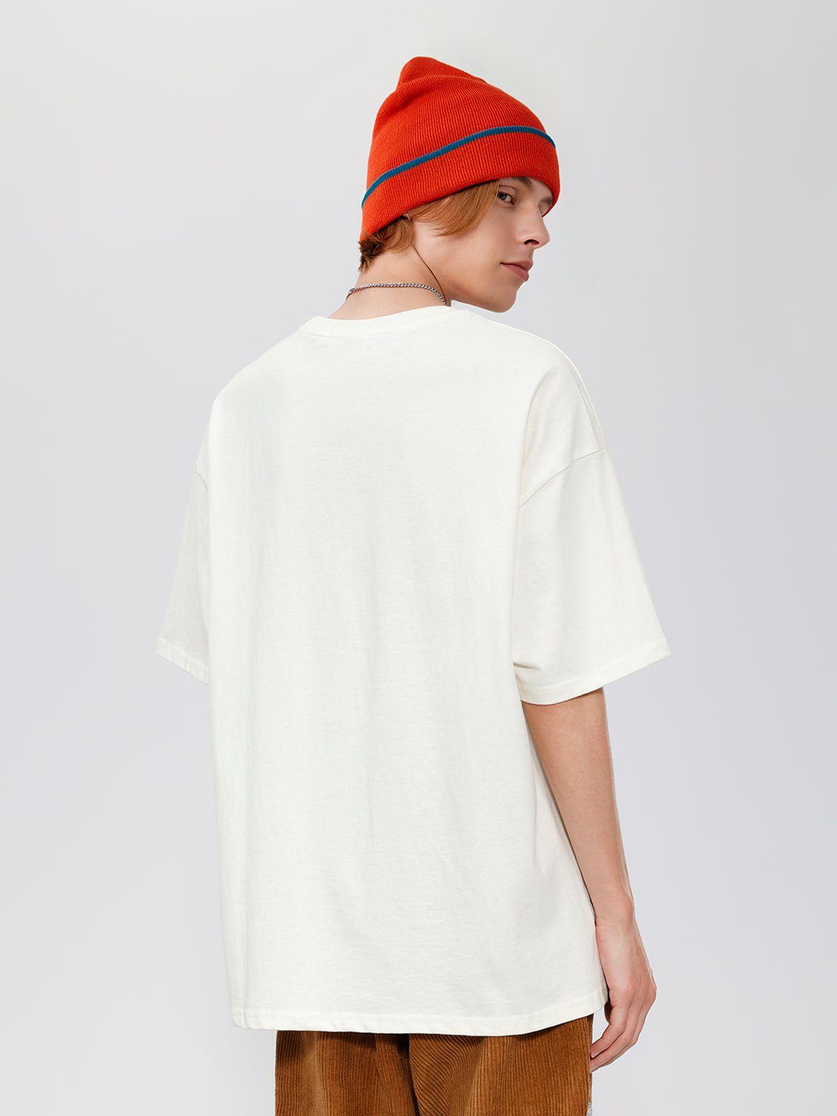 TALISHKO Dairy Cow Print Cotton Tee