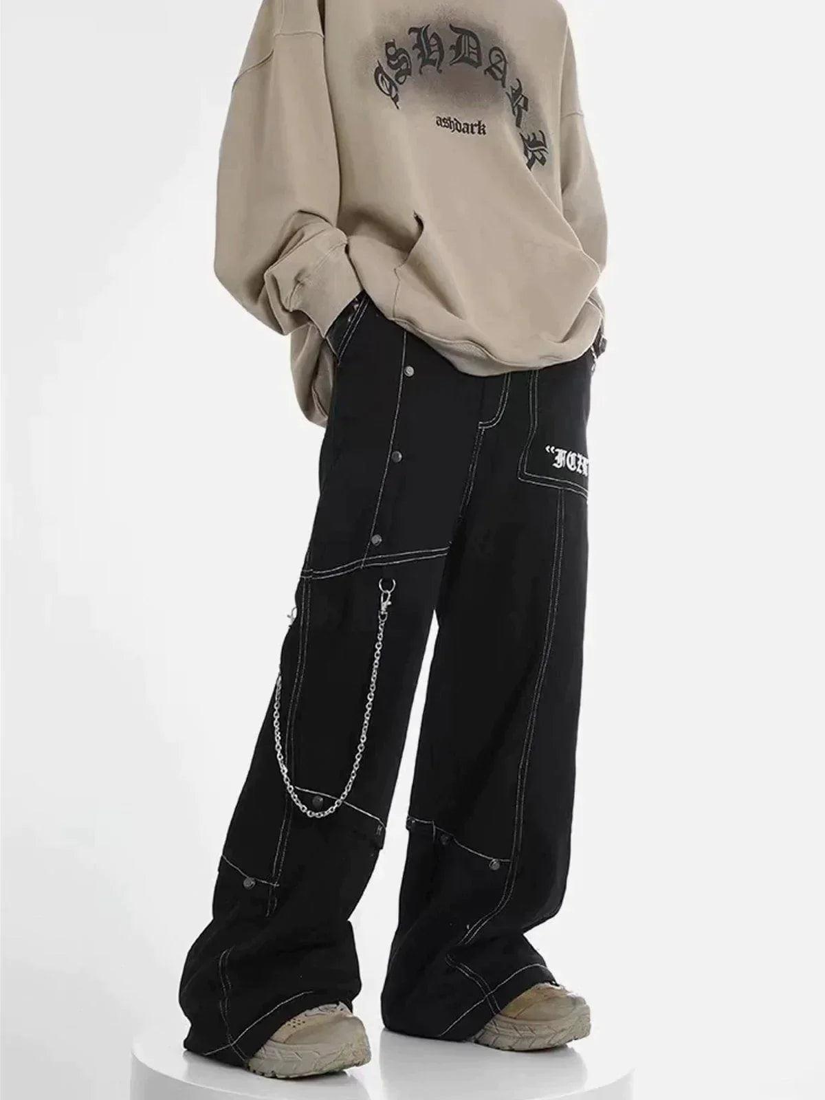 TALISHKO Vintage Embroidery Jeans