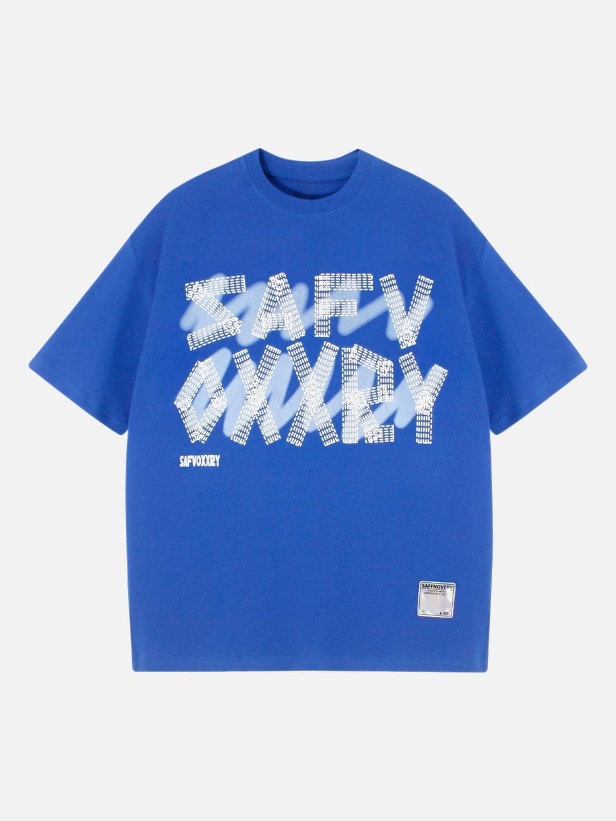 TALISHKO Creative Alphabet Printed T-Shirt