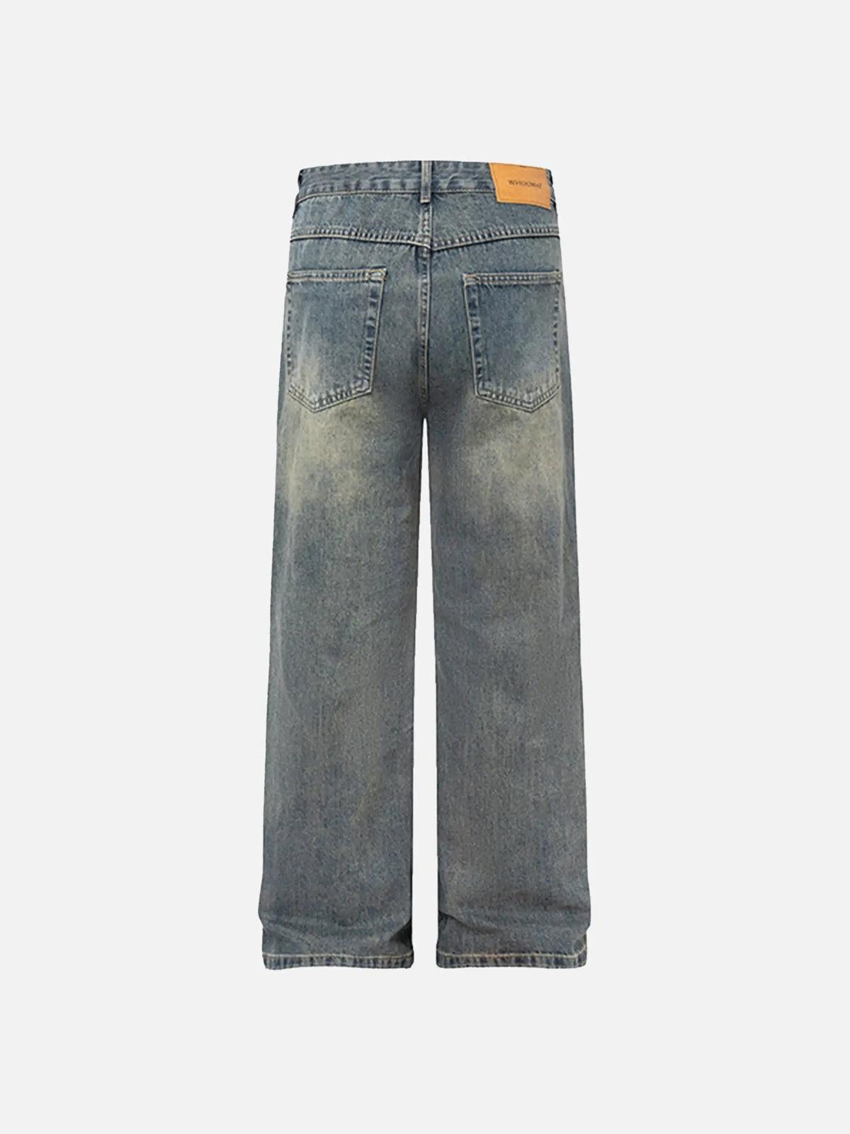 TALISHKO Vintage Classic Washed Jeans