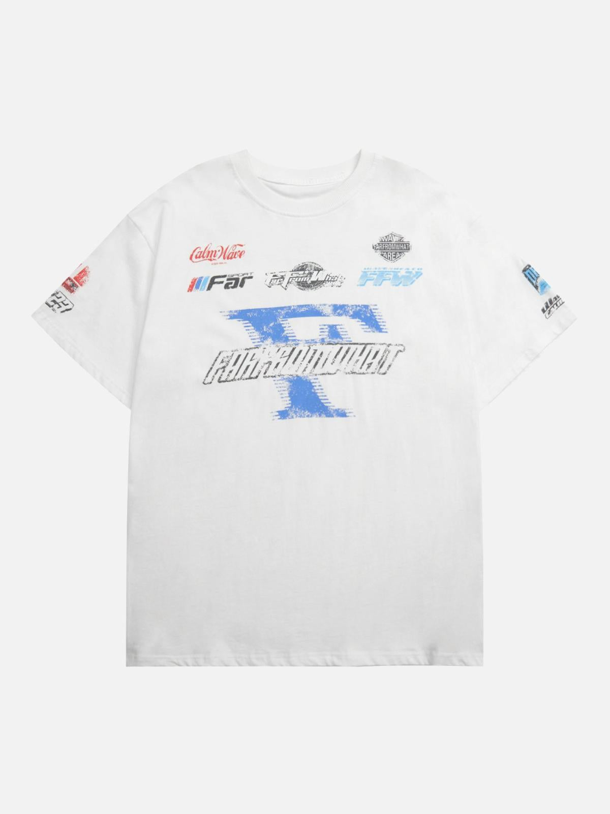 TALISHKO Racing Afterimage Lettering T-Shirt