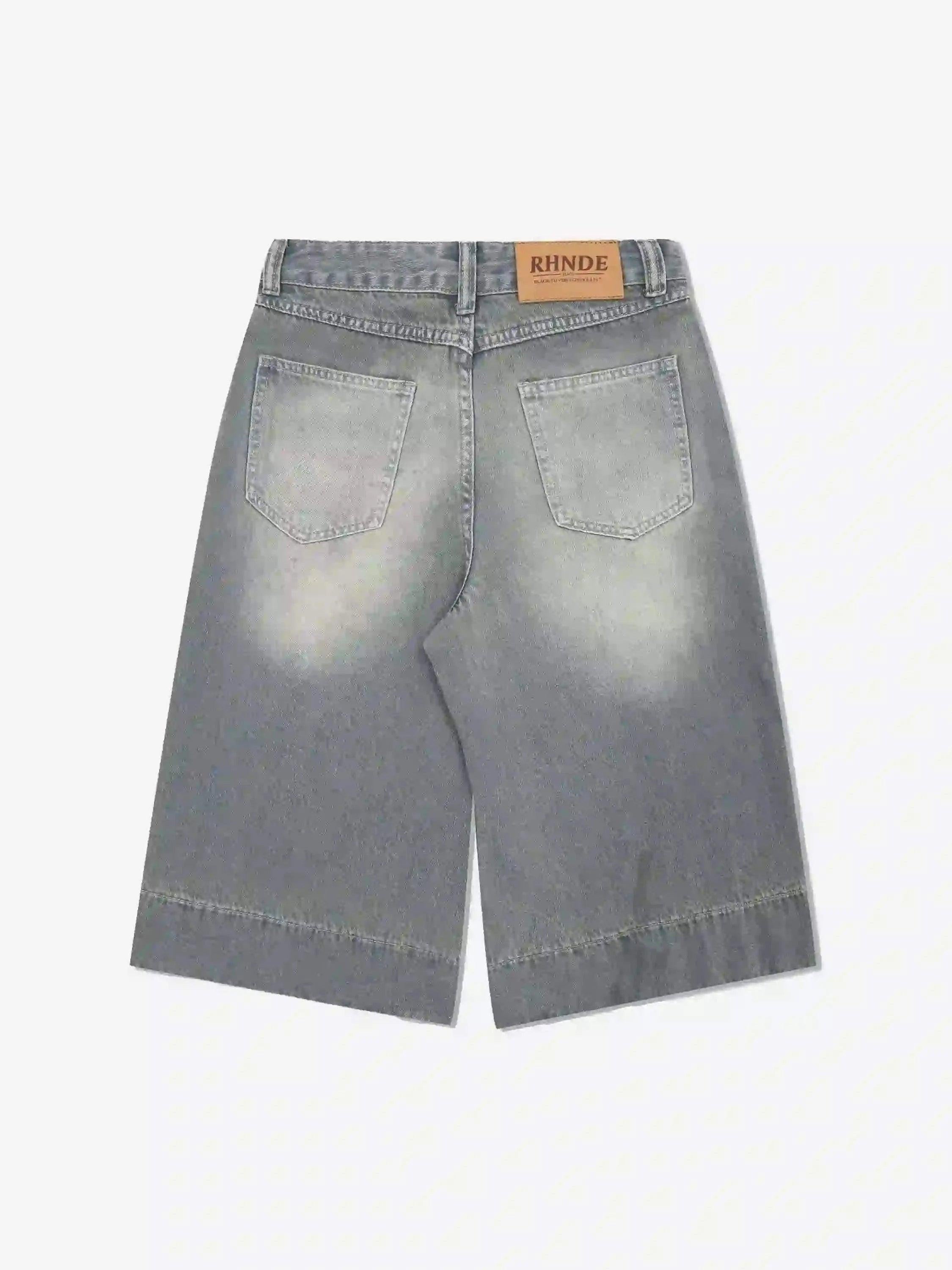 TALISHKO American Retro Cropped Denim Jorts