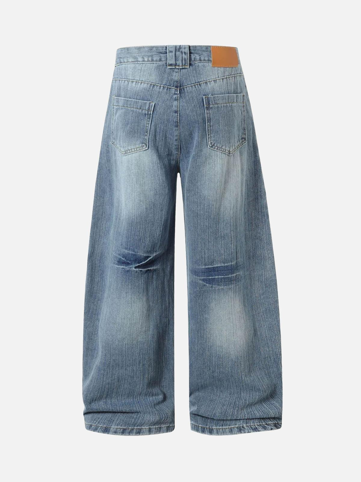 TALISHKO Retro Cleanfit Washed Baggy Jeans