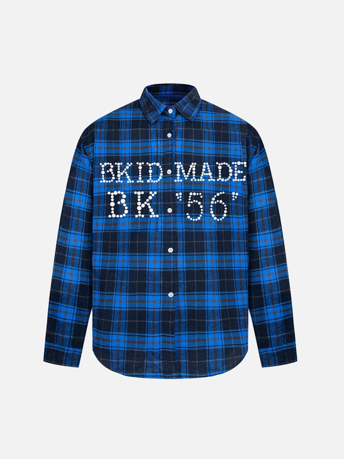 TALISHKO Plaid Long Sleeve Shirt