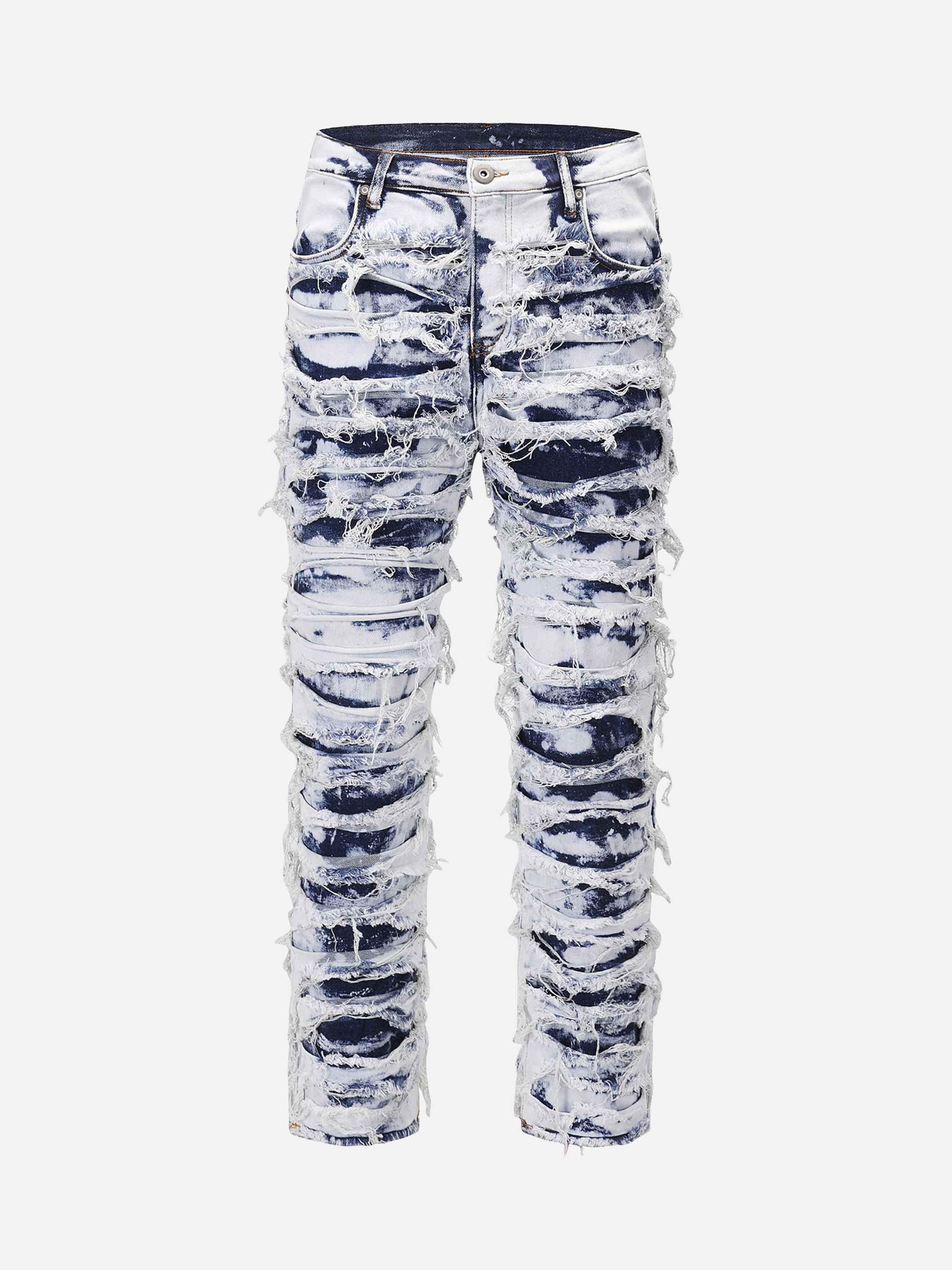 TALISHKO High Street Washed Slim Fit Jeans