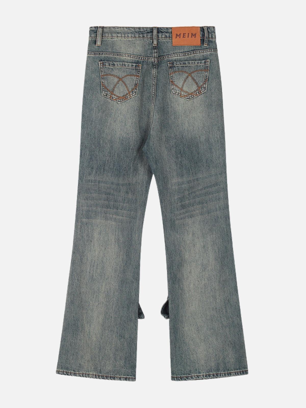 TALISHKO Bow Decoration Jeans