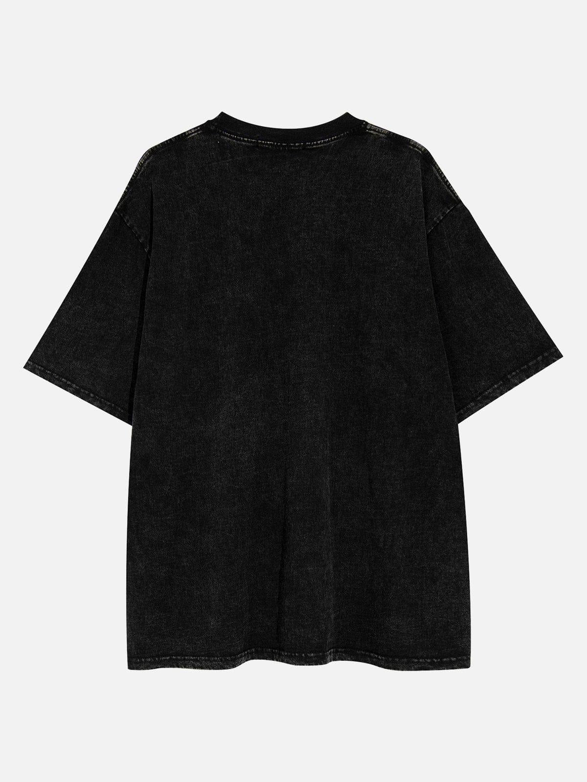 TALISHKO Washed Spectre Print Tee