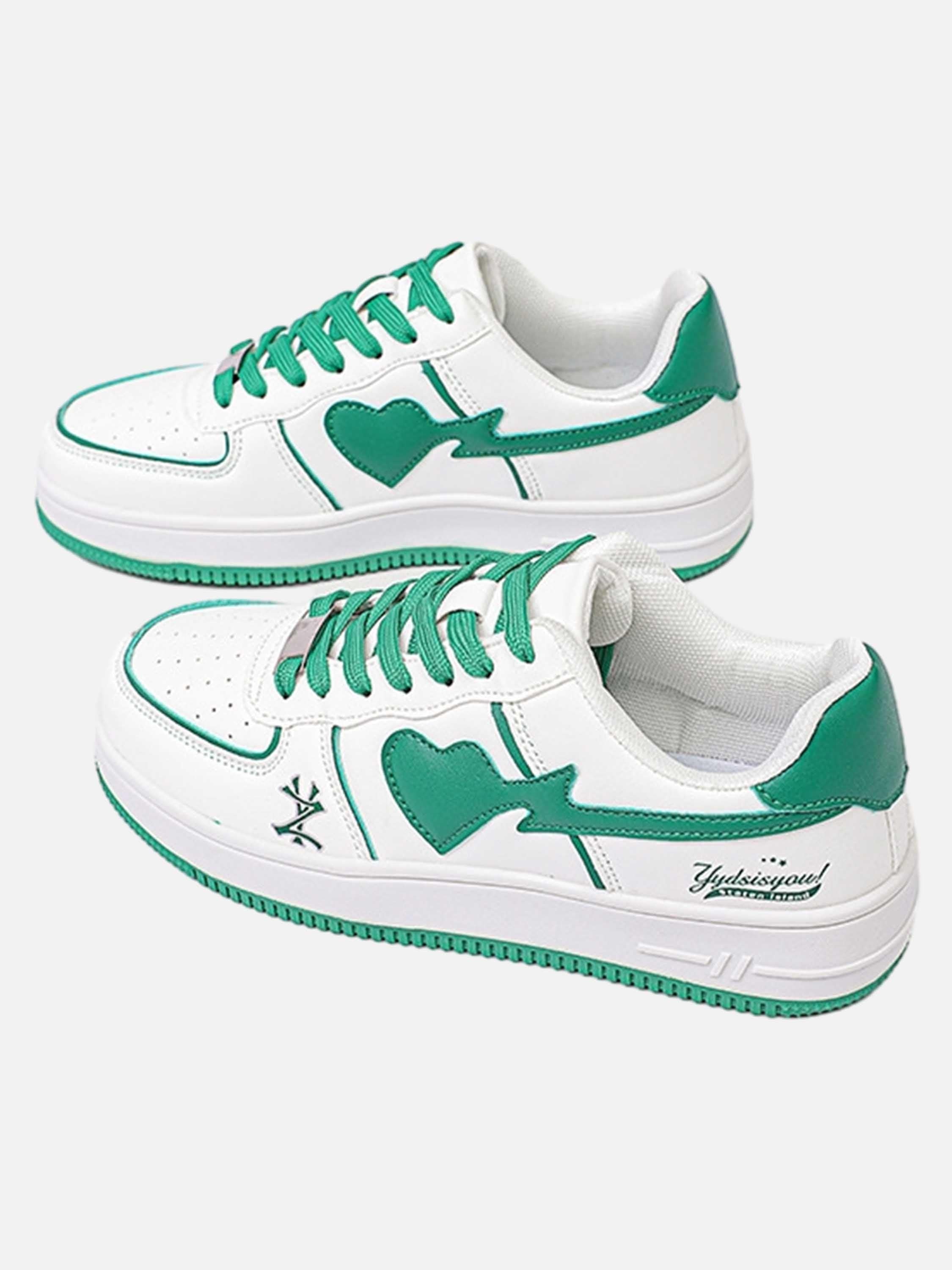 TALISHKO High Street White Skate Sneakers