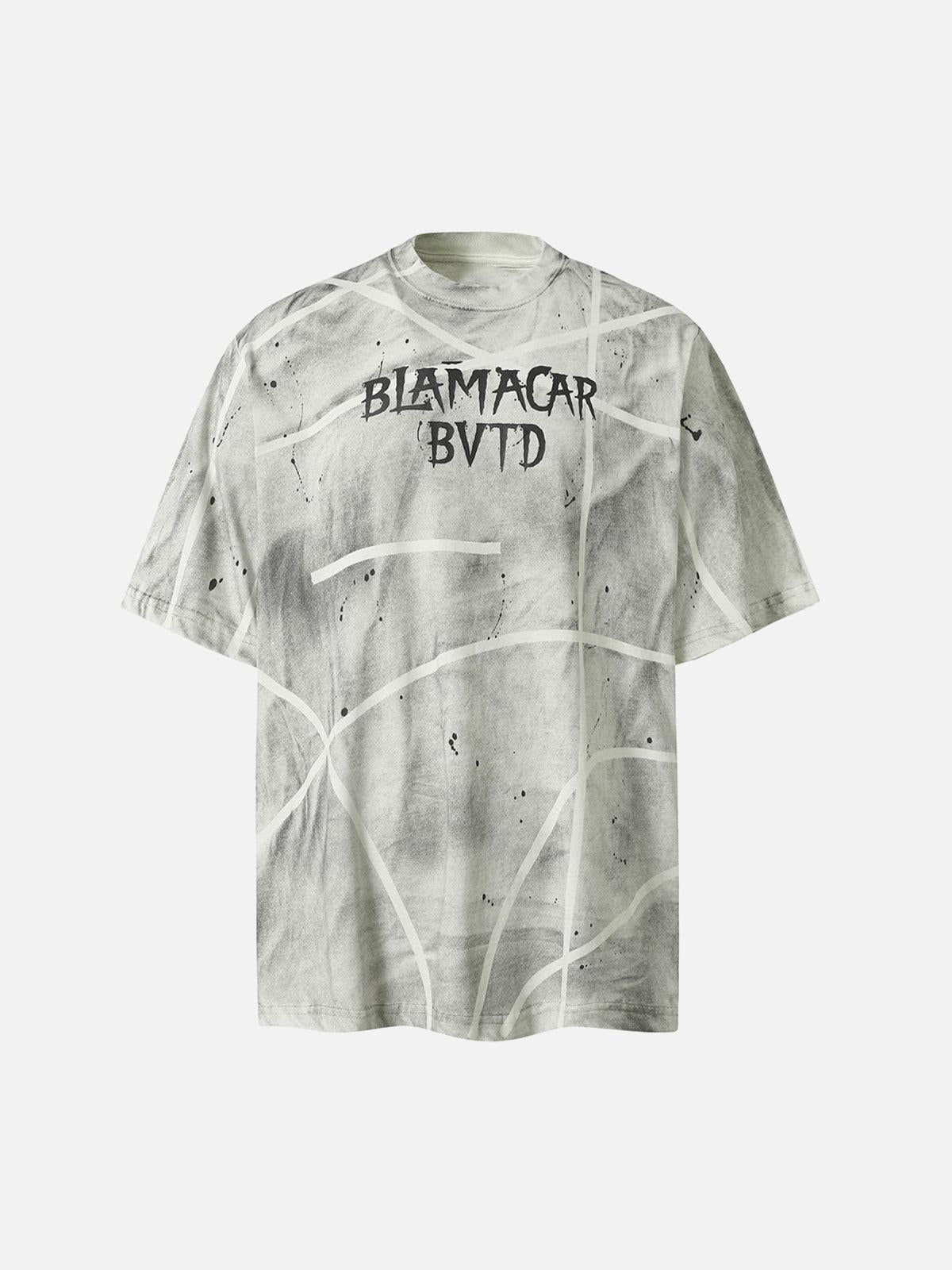TALISHKO BLAMACAR BVTD Oversized Tie-Dye T-Shirt