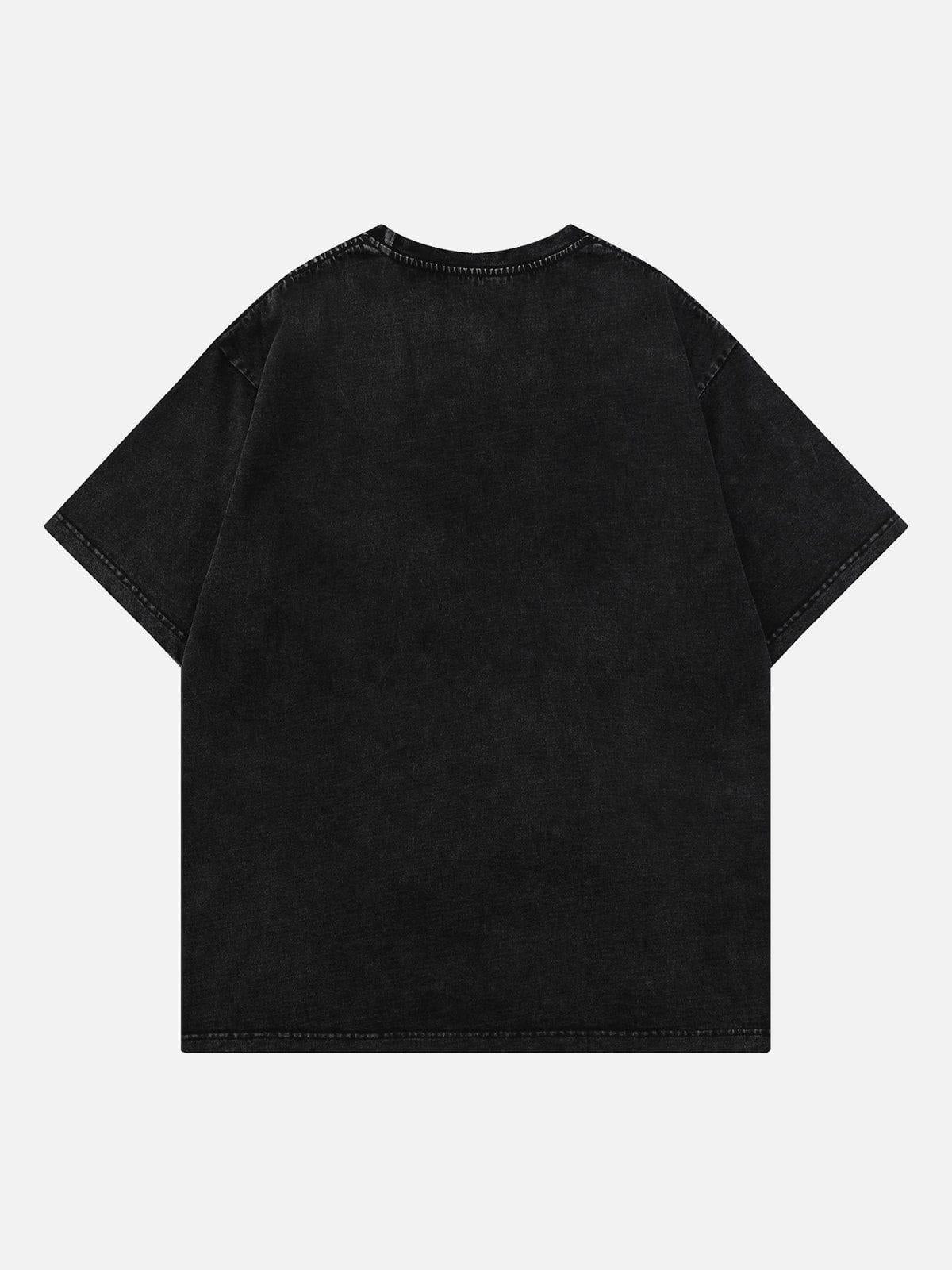 TALISHKO Star Print Washed Tee