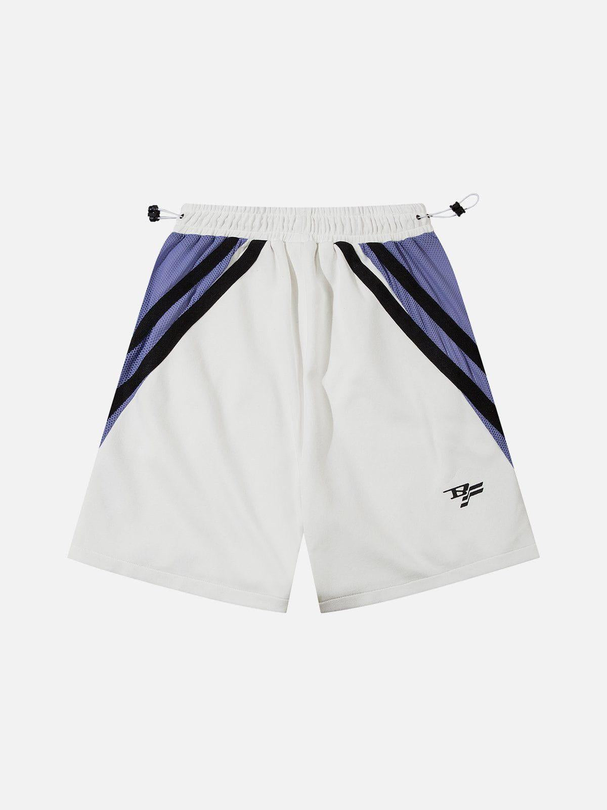 TALISHKO Colorblock Stripes Shorts