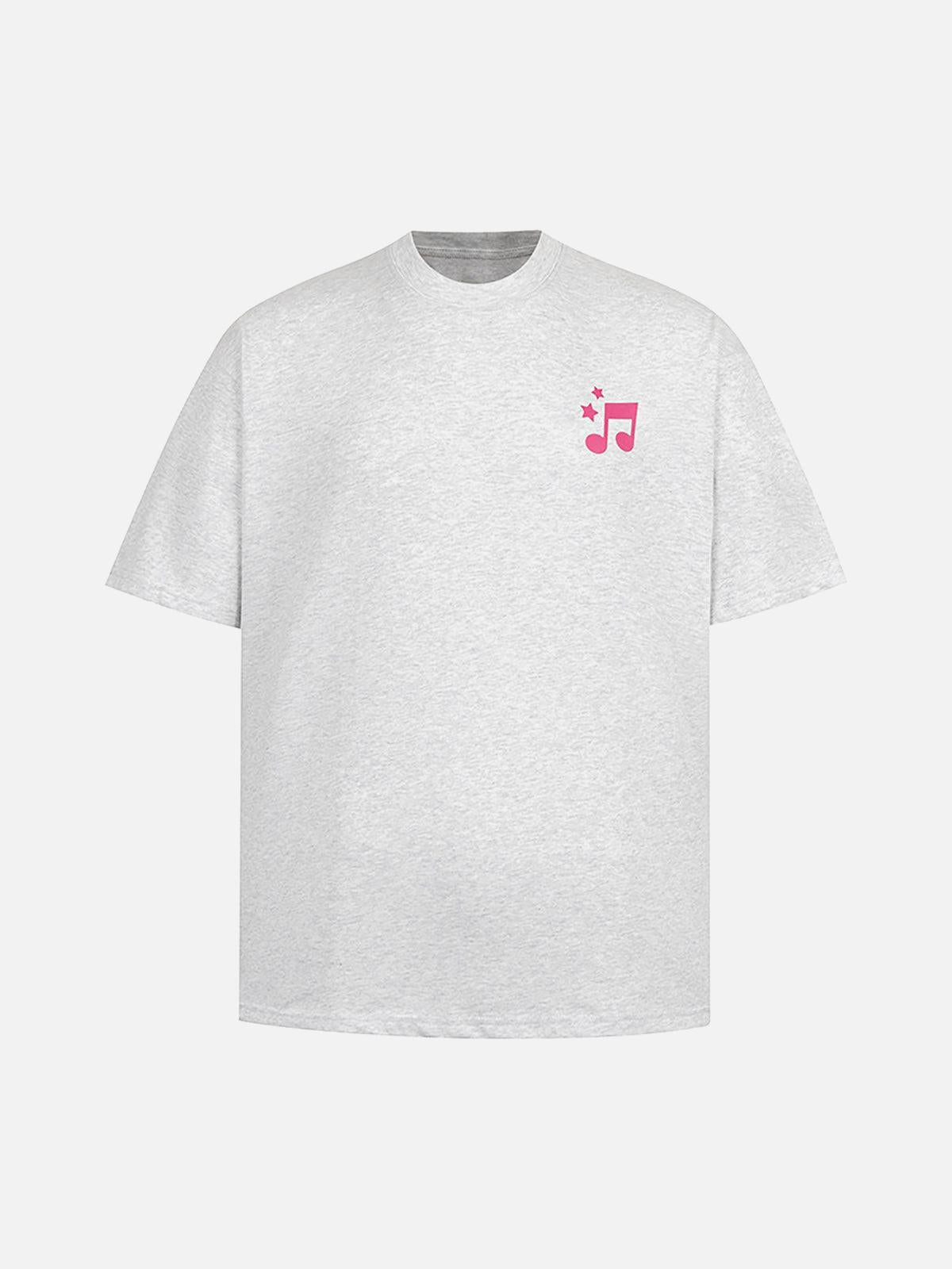 TALISHKO Cleanfit Music Graphic T-Shirt