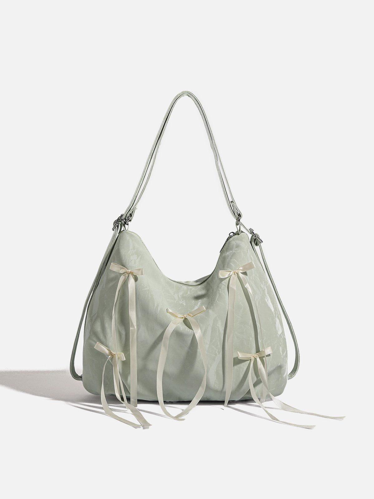 TALISHKO Bow Decoration Tote Bag