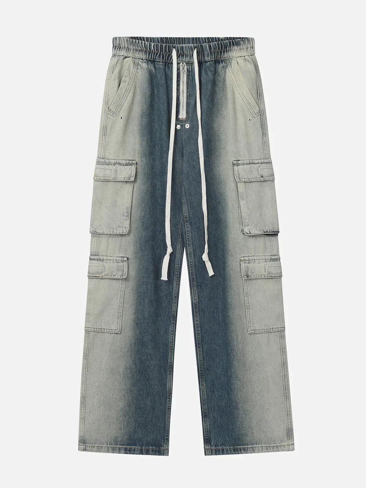 TALISHKO Pockets With Flap Jeans