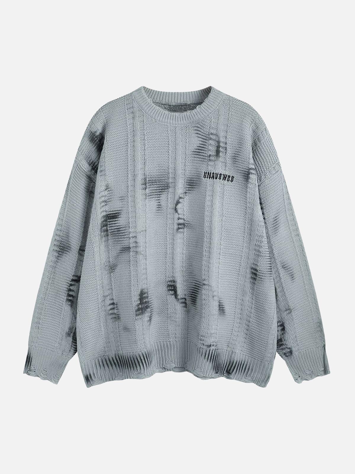 TALISHKO Tie-Dye Wasteland Style Sweater