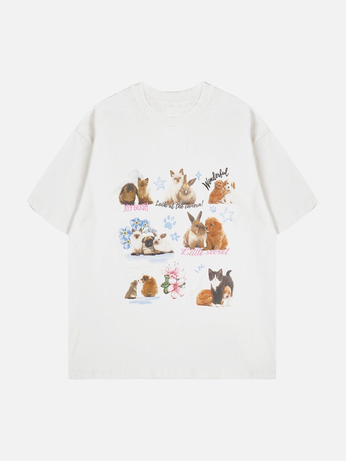 TALISHKO Pets Print Tee