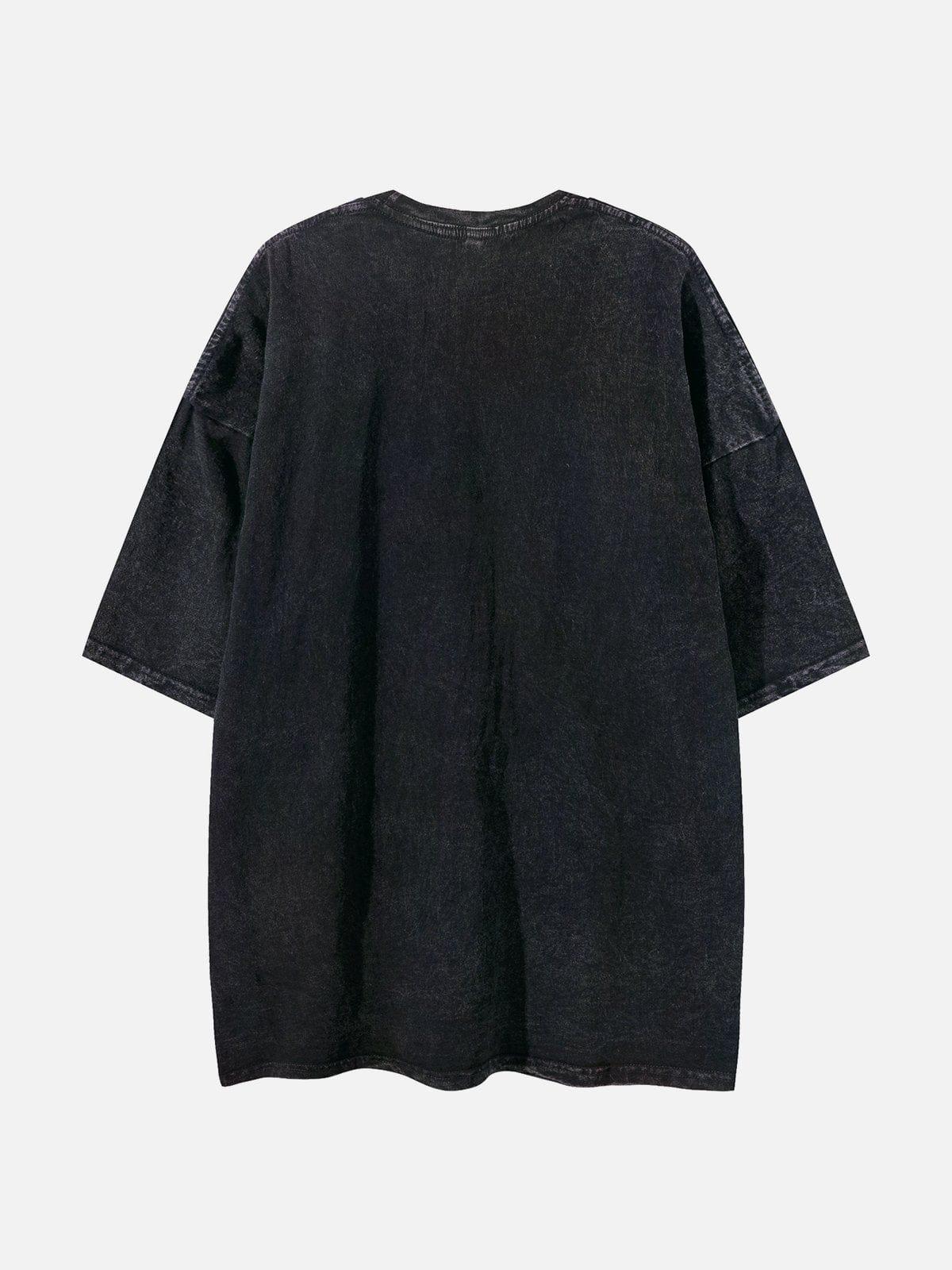 TALISHKO Washed Castle Print Tee