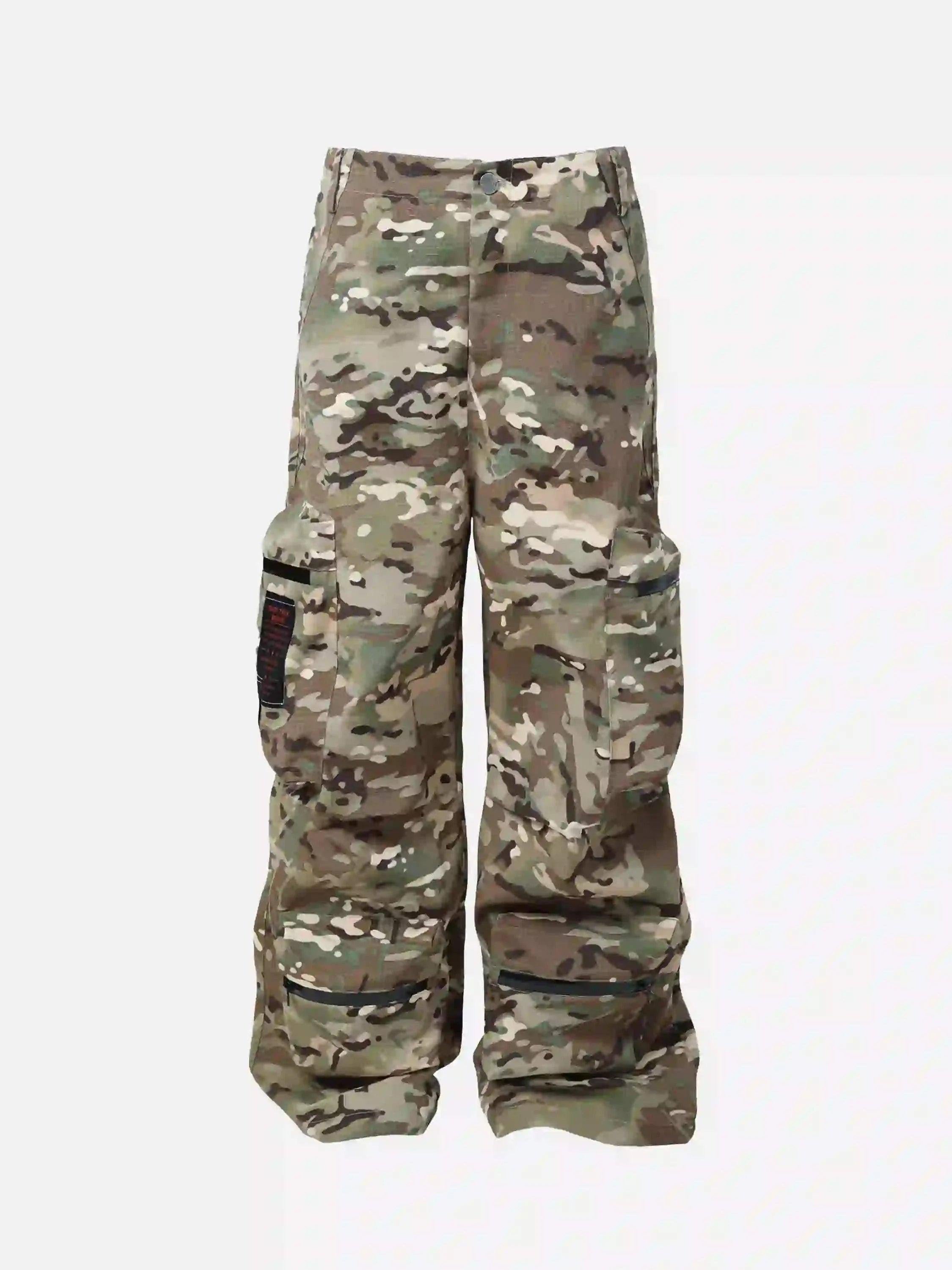 TALISHKO Workwear Camouflage Hip-Hop Street Casual Pants