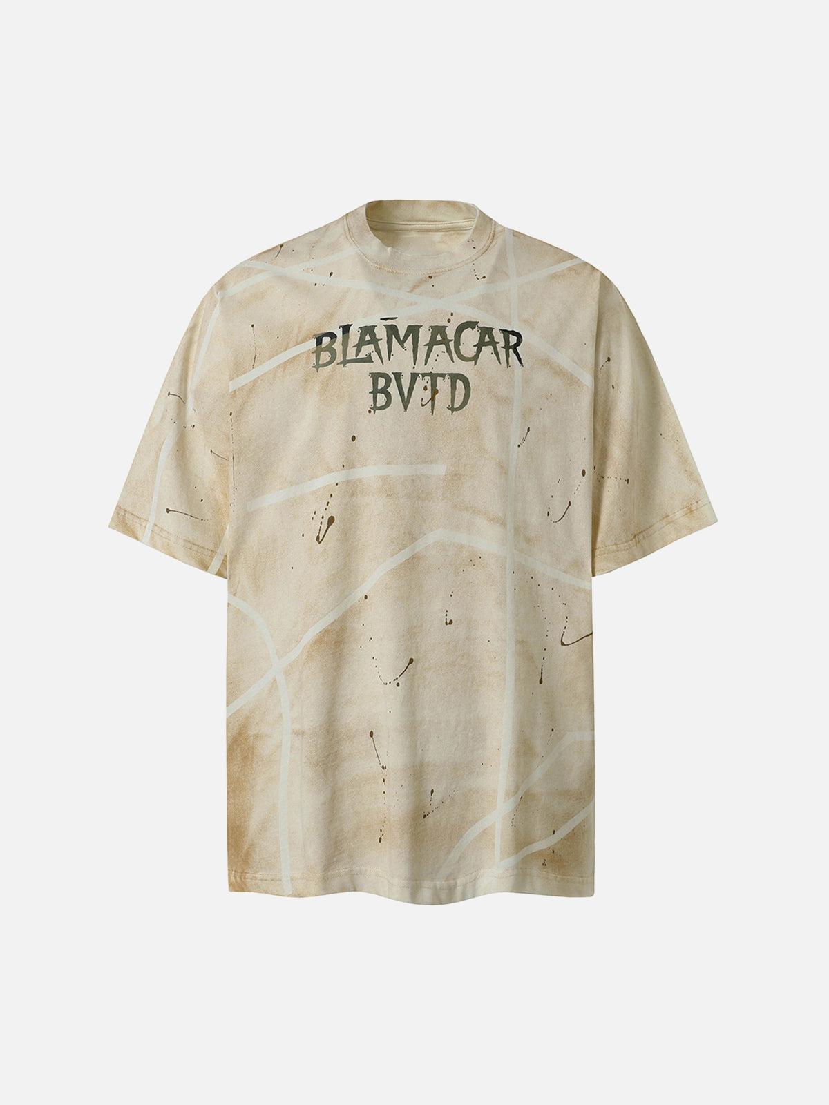 TALISHKO BLAMACAR BVTD Oversized Tie-Dye T-Shirt