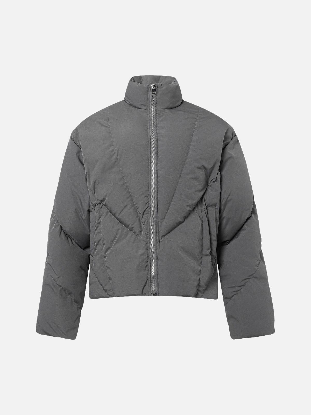 TALISHKO Classic Stand Collar Puffer Jacket