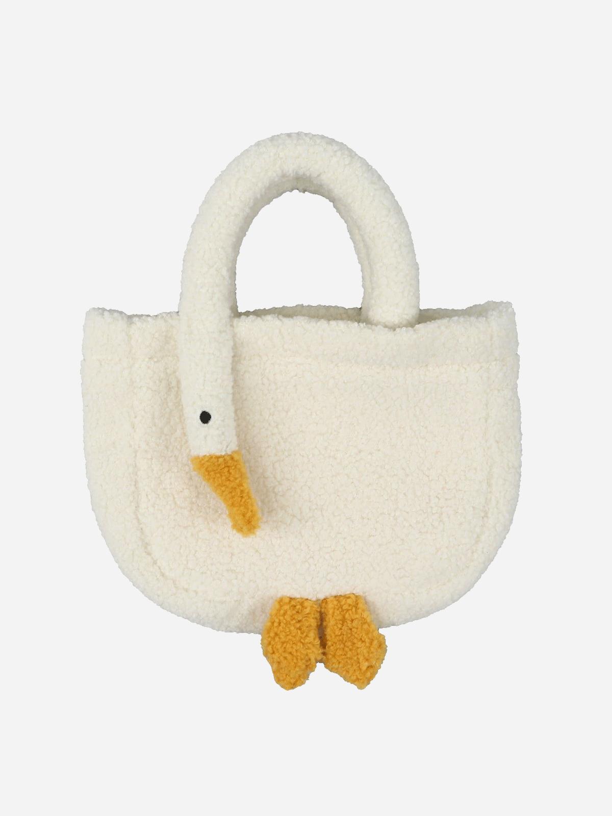TALISHKO Cute Goose Sherpa Bag
