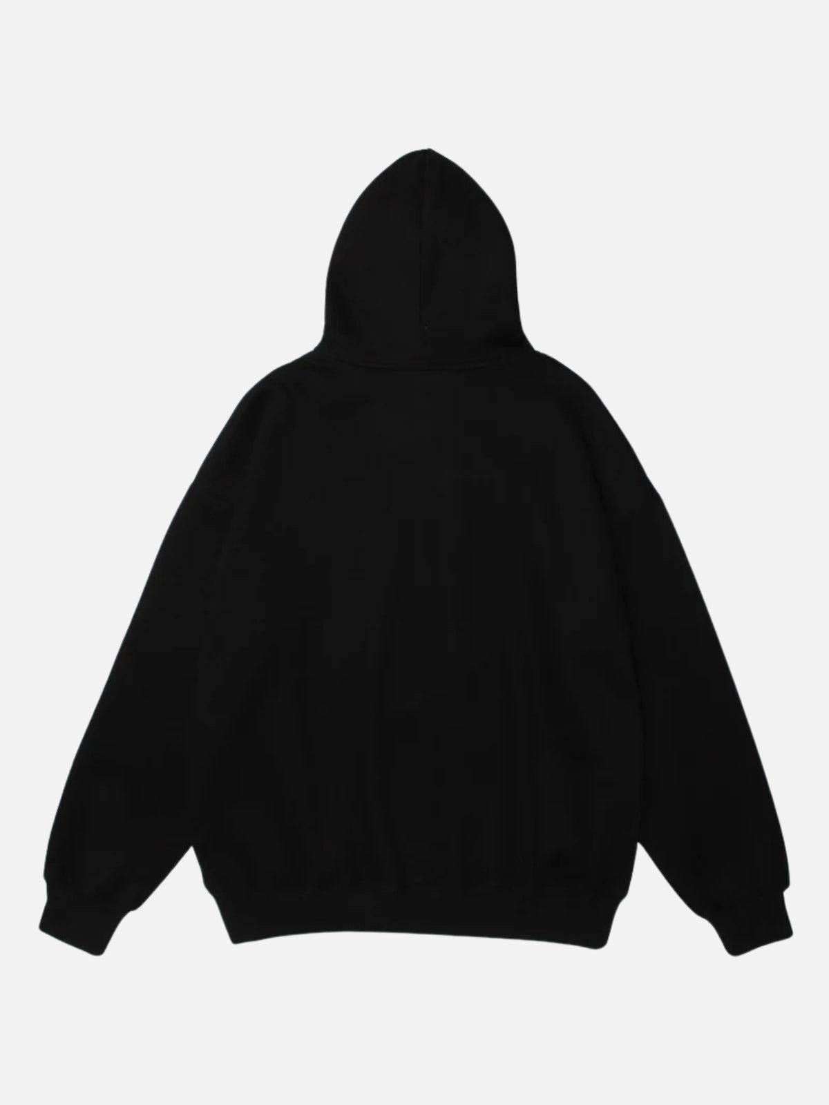 TALISHKO Bear Shopping Cart Print Hoodie