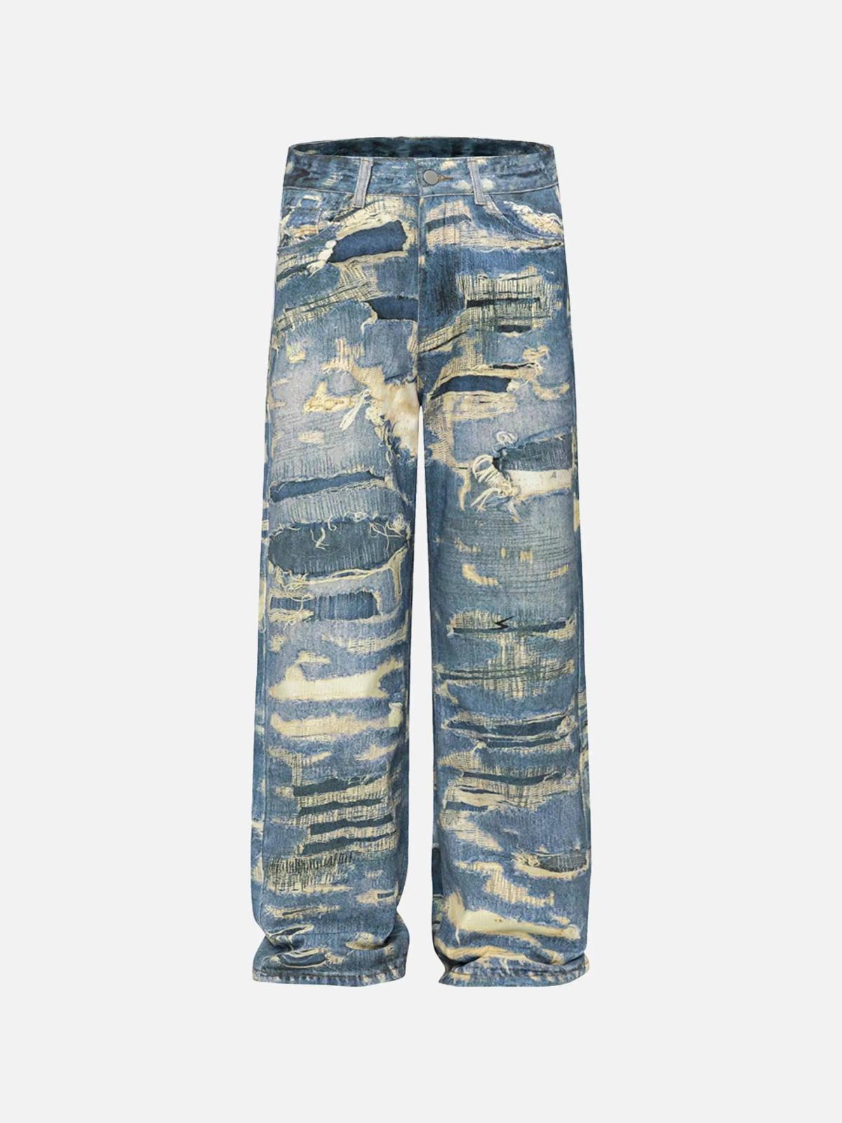 TALISHKO Vintage Distressed Print