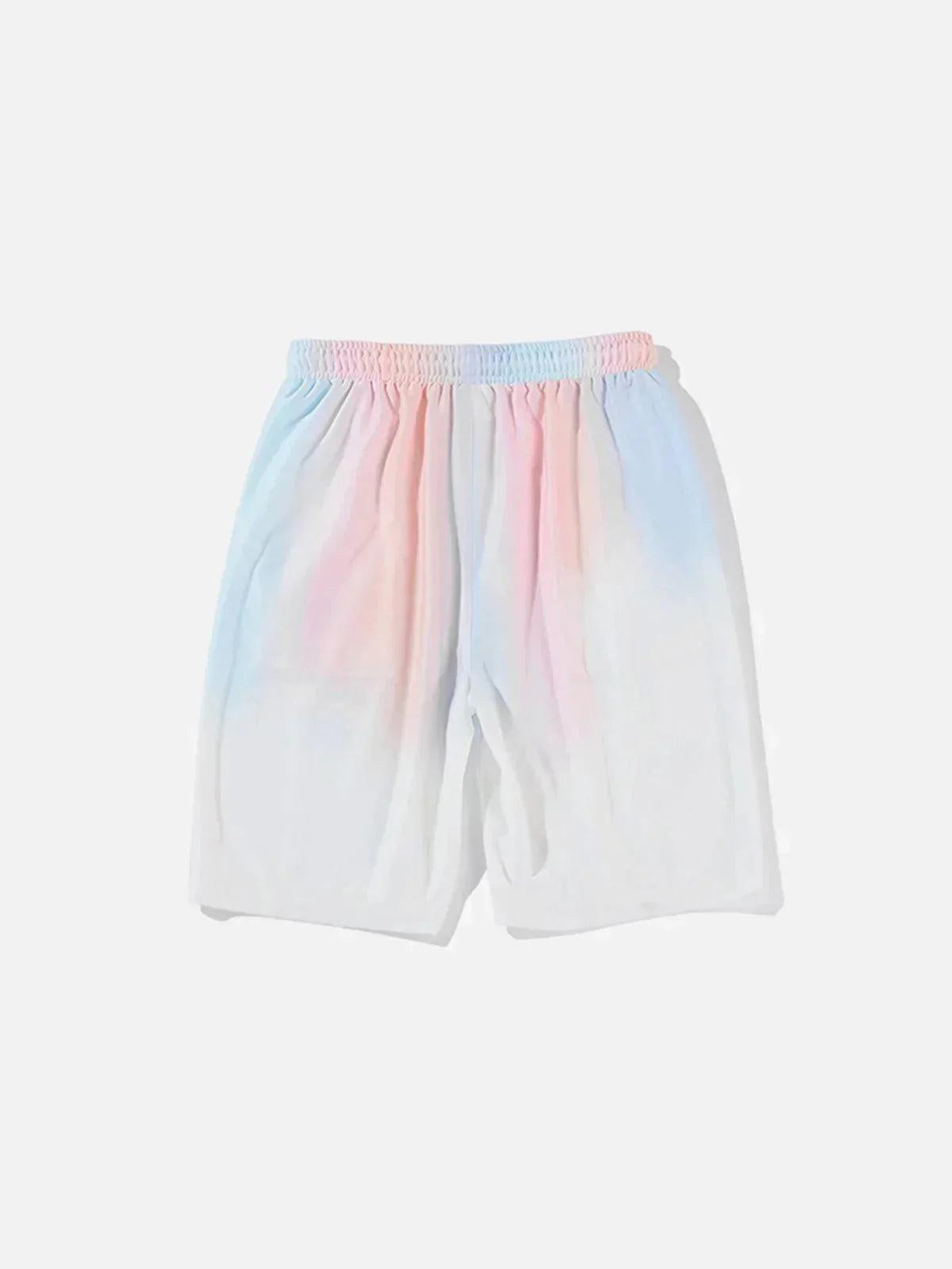 TALISHKO Gradient Drawstring Shorts