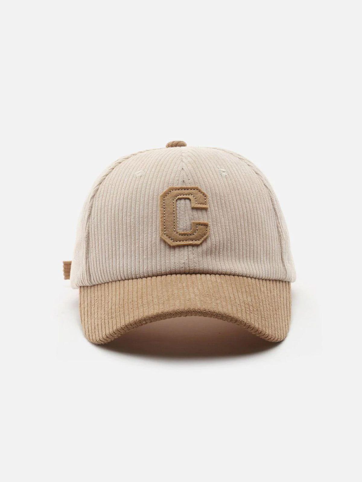 TALISHKO Letter C Patchwork Hat