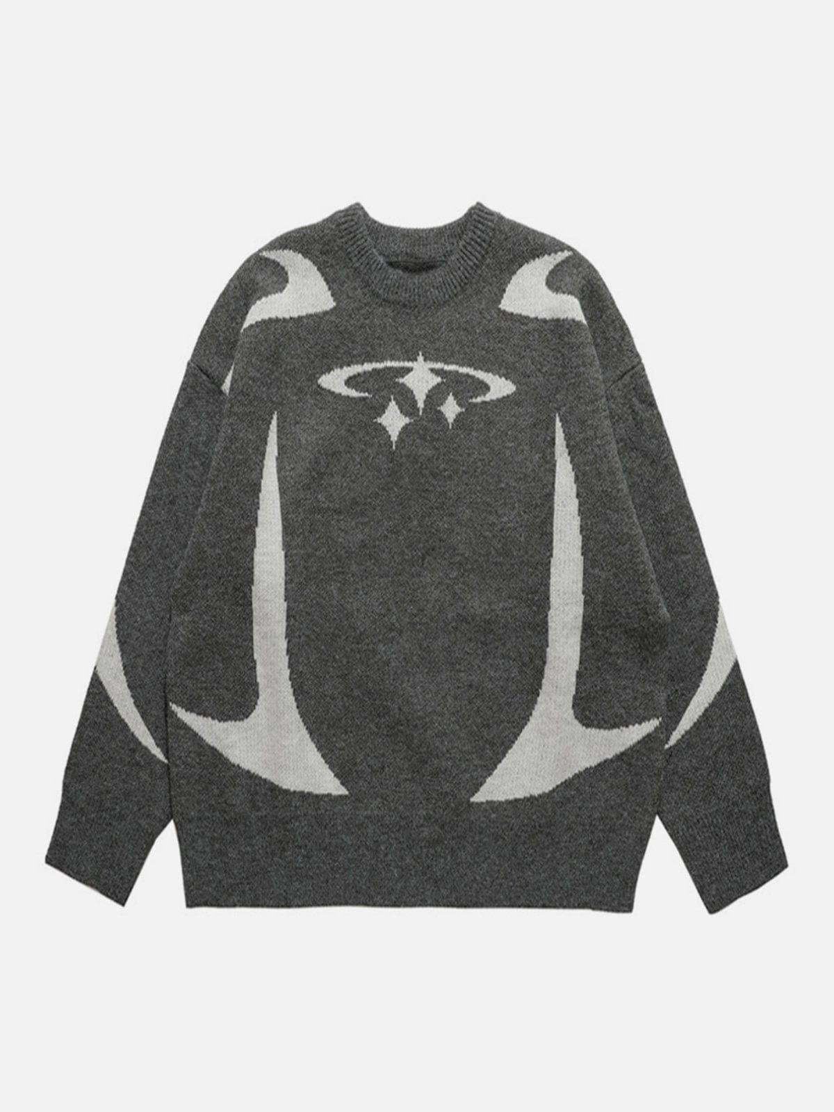 TALISHKO Star Pattern Sweater