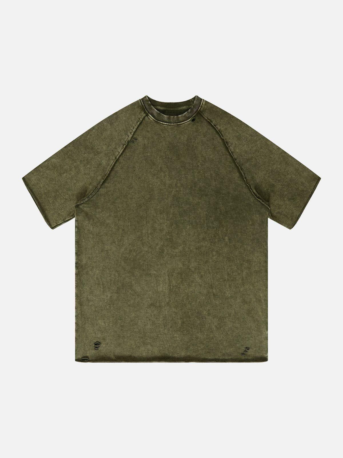 TALISHKO Solid Washed Essential Tee