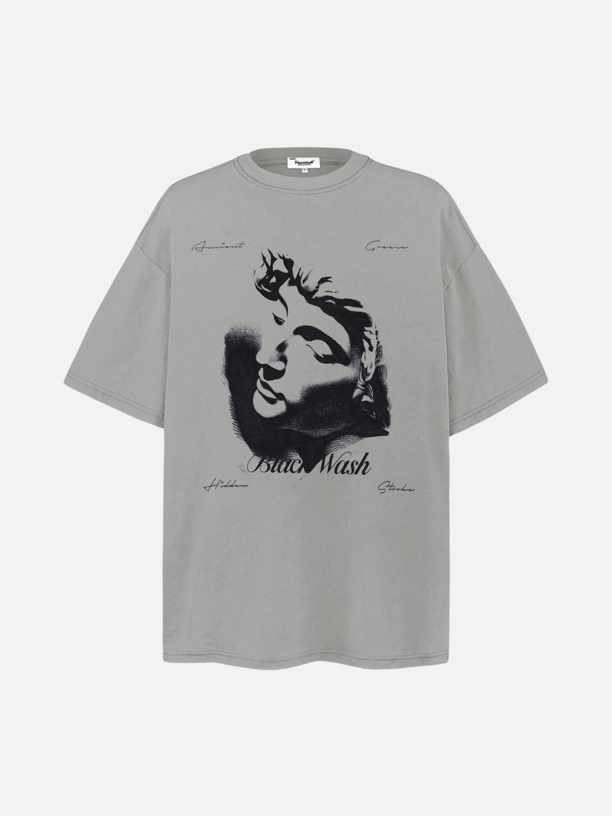 TALISHKO Sculpture Whisper Monochrome Art Tee