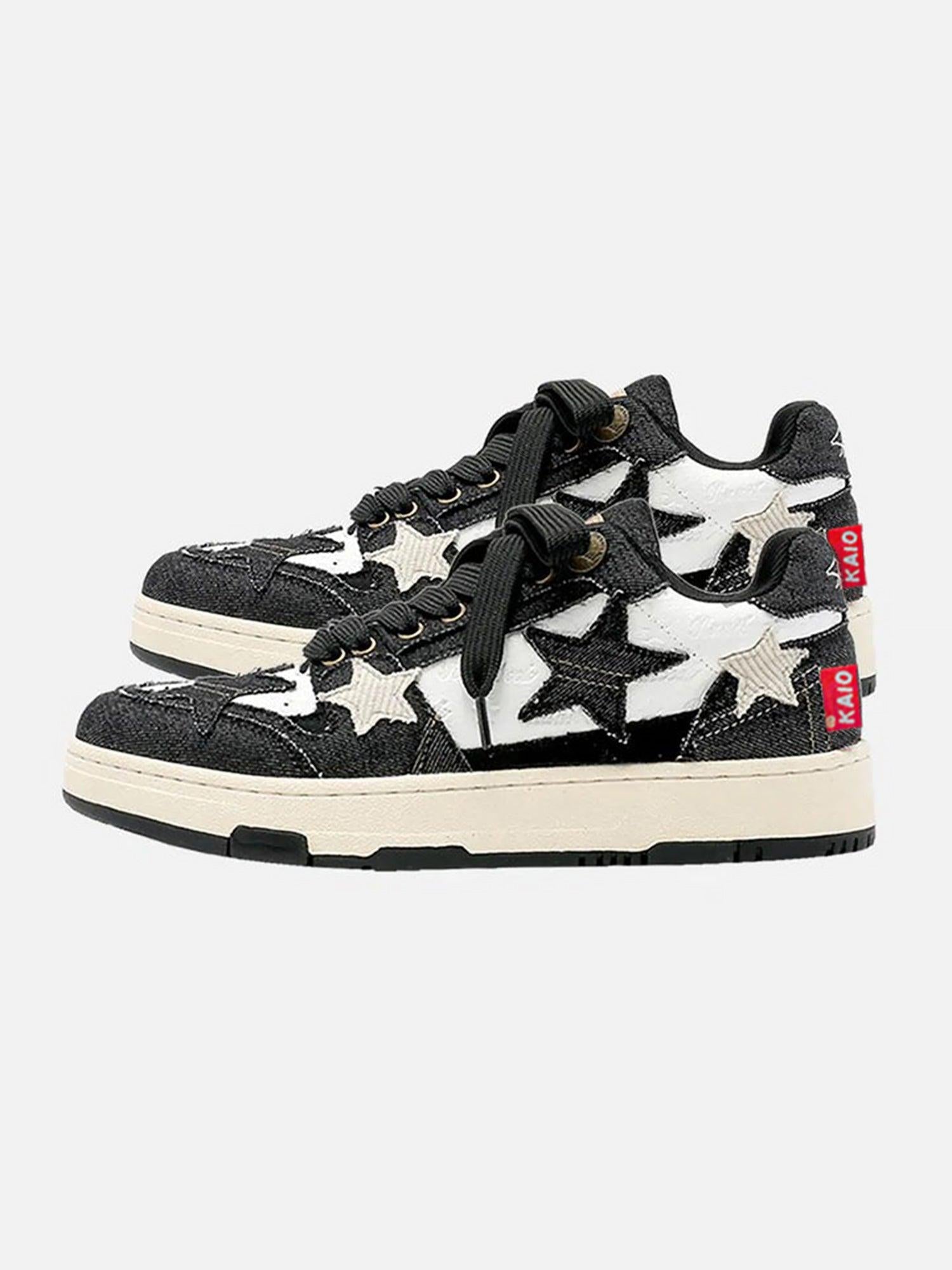 TALISHKO Retro Star Elements Casual Board Shoes